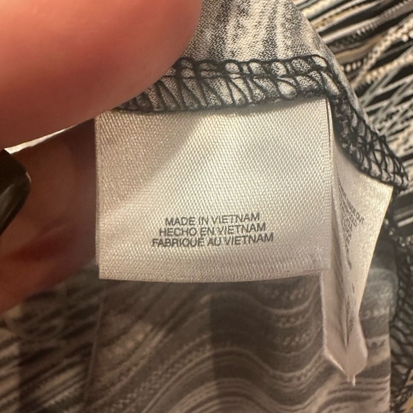 Kasper Women’s Open Front Cardigan Jacket L Abstract Print Stretch Career - Picture 8 of 10